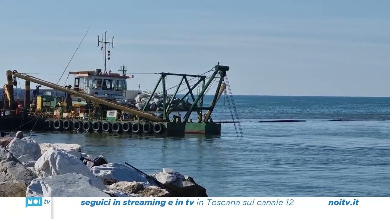 Porto, ultimo dragaggio prima dell'estate