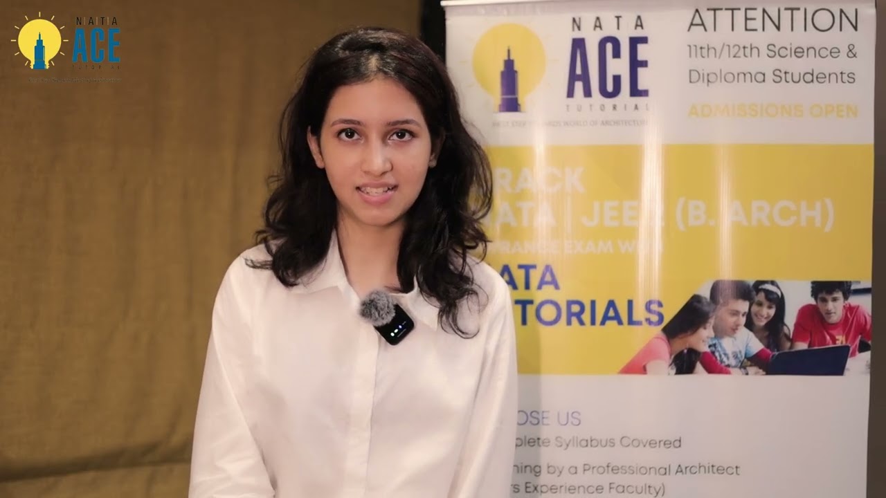 Stuthi Babria's NATA Success Story | NATA Ace Tutorial Testimonial