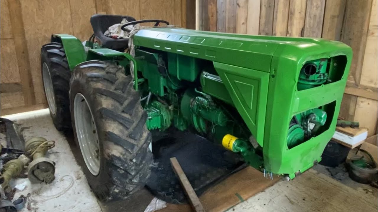 Restoring the salvaged Ferrari Tractor, Part 6!