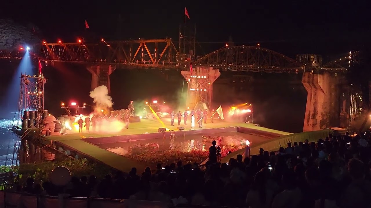Rick the Baconator in Thailand 2025 Part 2 Bridge over the River Khwae