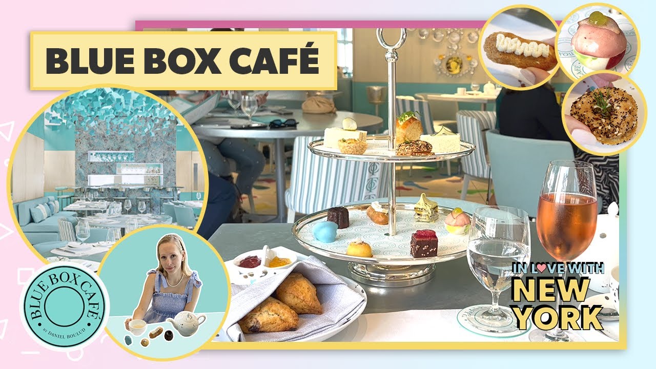 🍰 Breakfast at Tiffany's NYC - Afternoon Tea at the Blue Box Café NYC | October 2023 | NYC VLOG