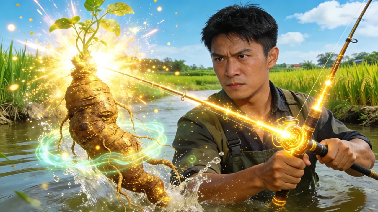 Pemuda miskin pulang desa memancing, ternyata mendapatkan cincin ruang serbaguna.
