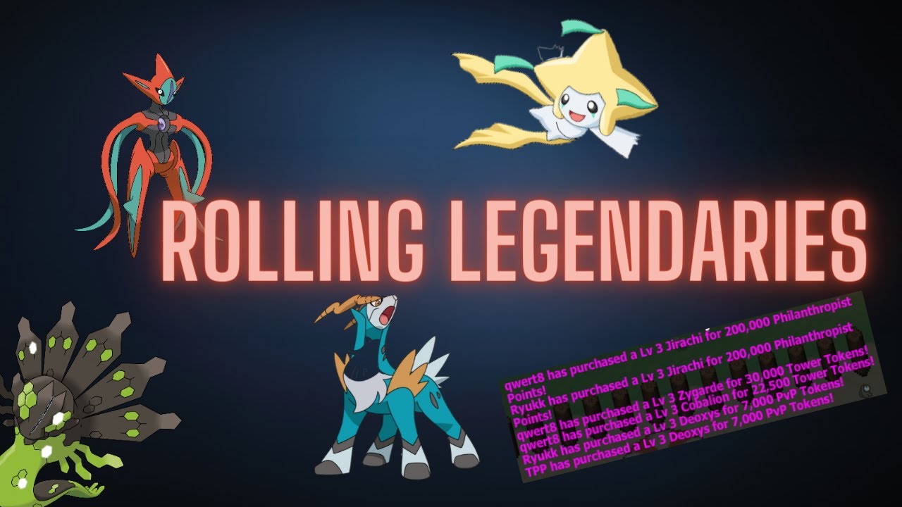 Pokemon Planet  - Legandary Rolls ft.  TPP and Ryukk