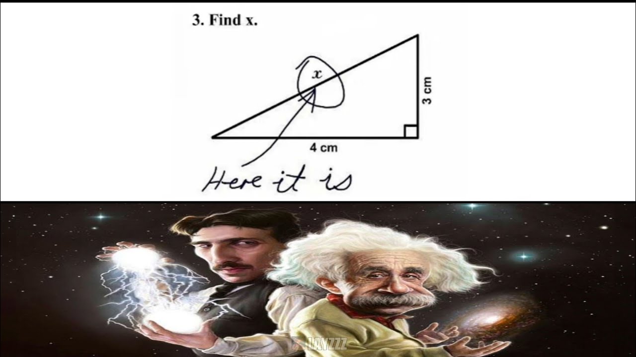 Nikola Tesla and Albert Einstein Meme...