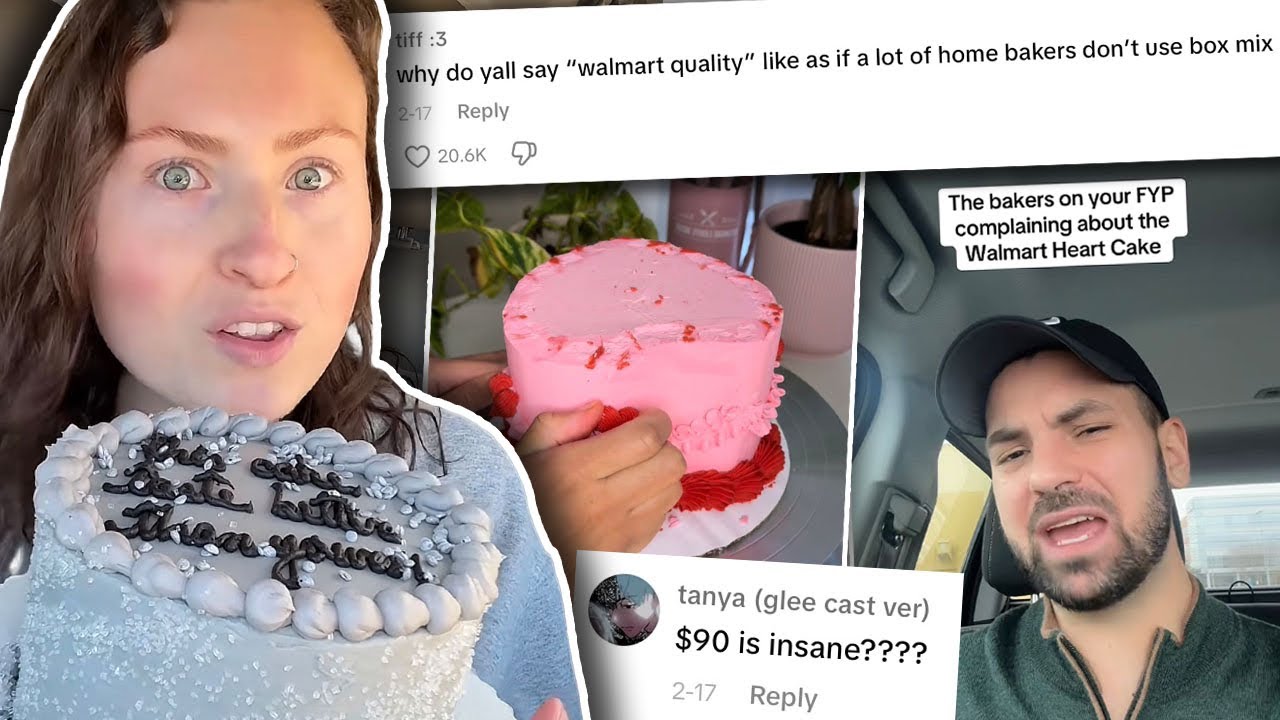 Tik Tok bakers CRASHING OUT about Walmart cake&hellip;