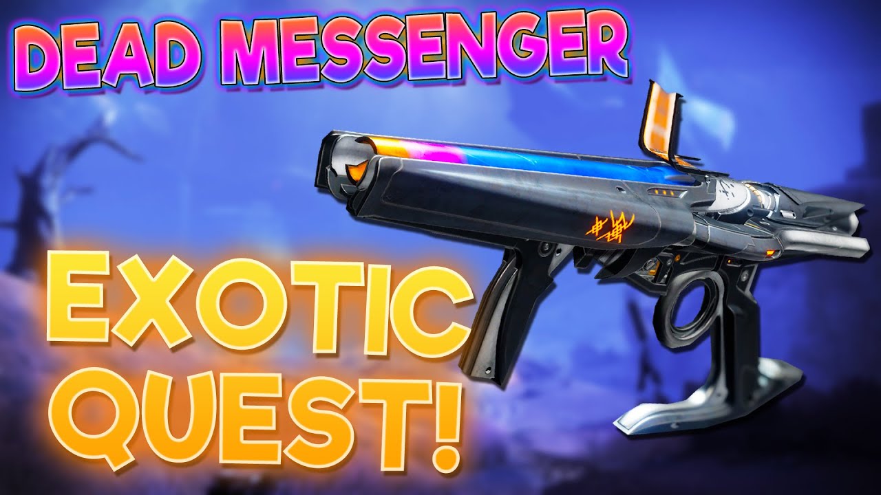 Destiny 2 VOX OBSCURA Exotic Quest For Dead Messenger Gameplay!