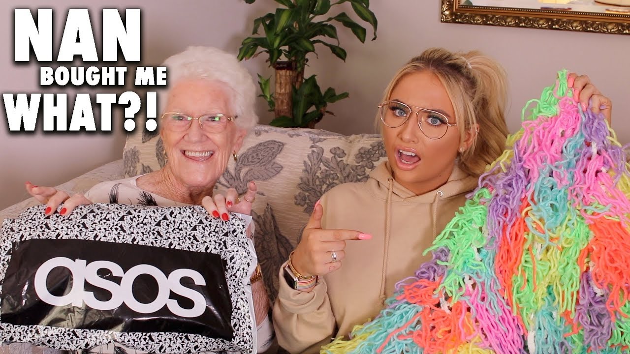 MY 75 YEAR OLD NAN buys my ASOS outfit!! | Saffron Barker
