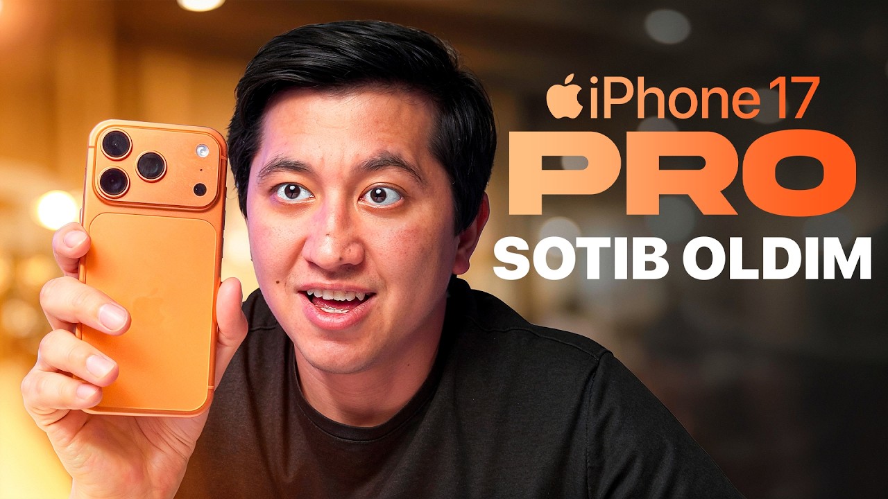 iPhone 17 Pro | Birinchi obzor | Oʻzbek tilida