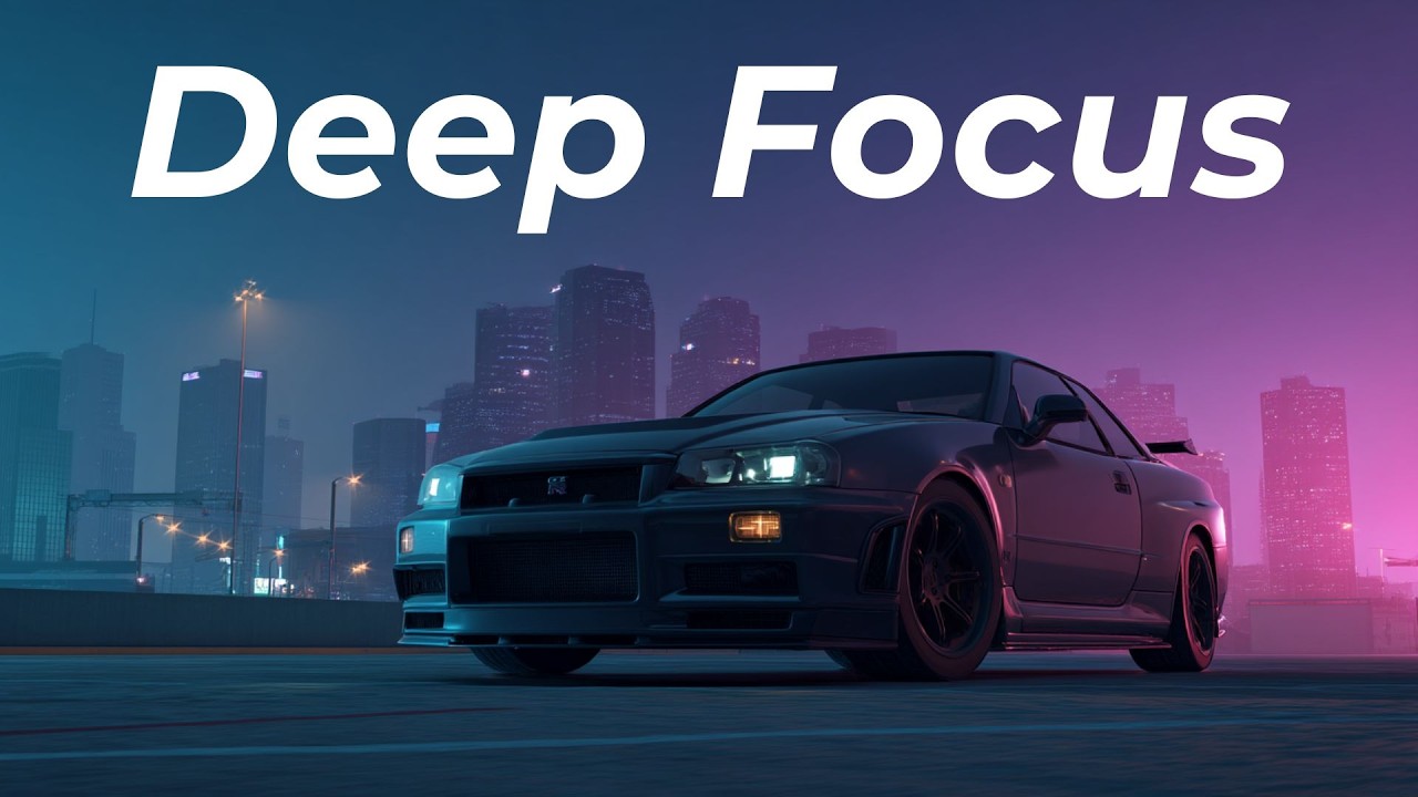 [EDM Chill Mix] Deep Focus | Study & Work | 2 Hours 20 Minutes of Calm Tokyo Vibes