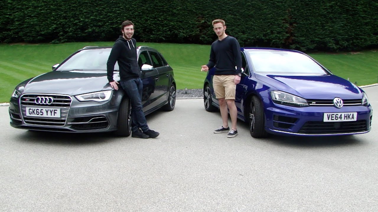 Audi S3 vs Golf R - With James & Harry