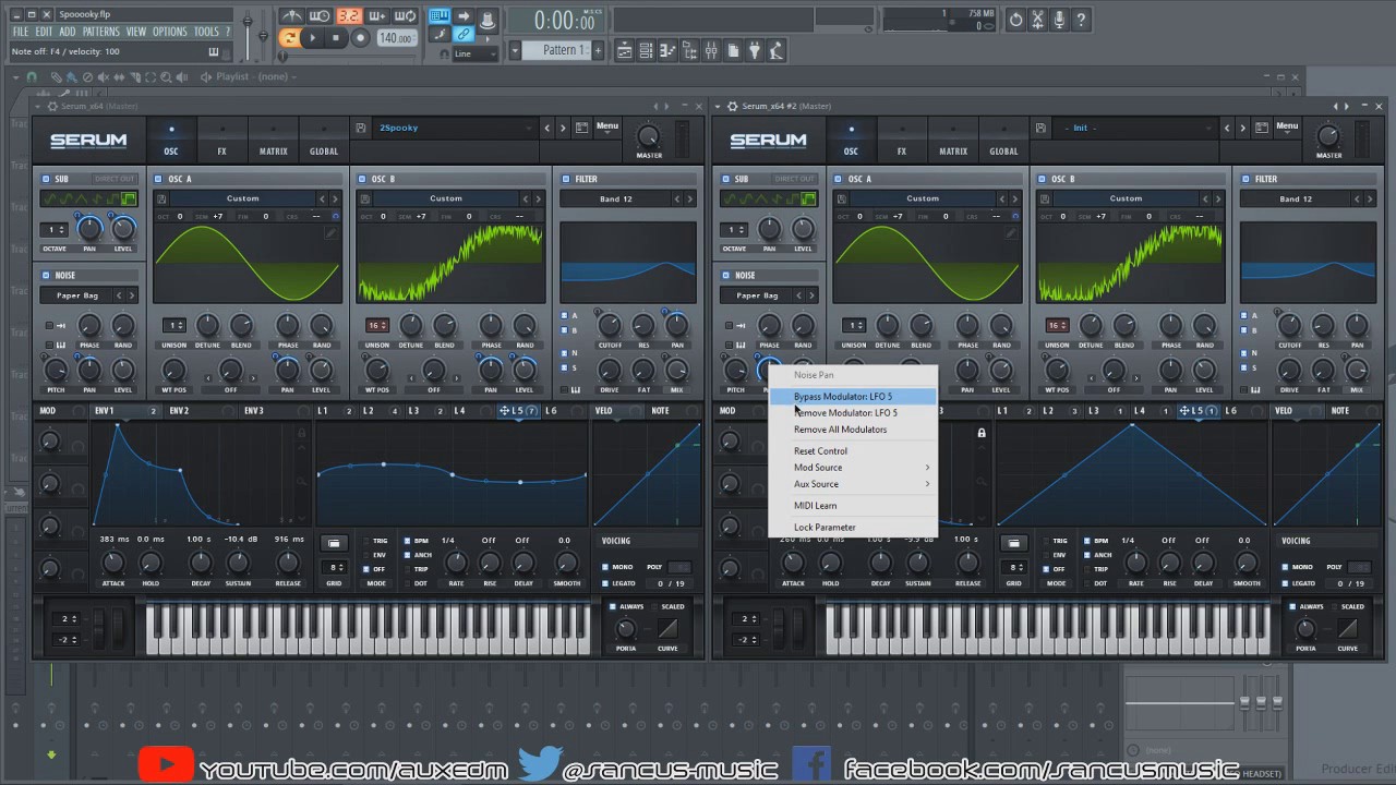 Almost Dissonant Spooky Pad - Serum Sound Design [Sancus]