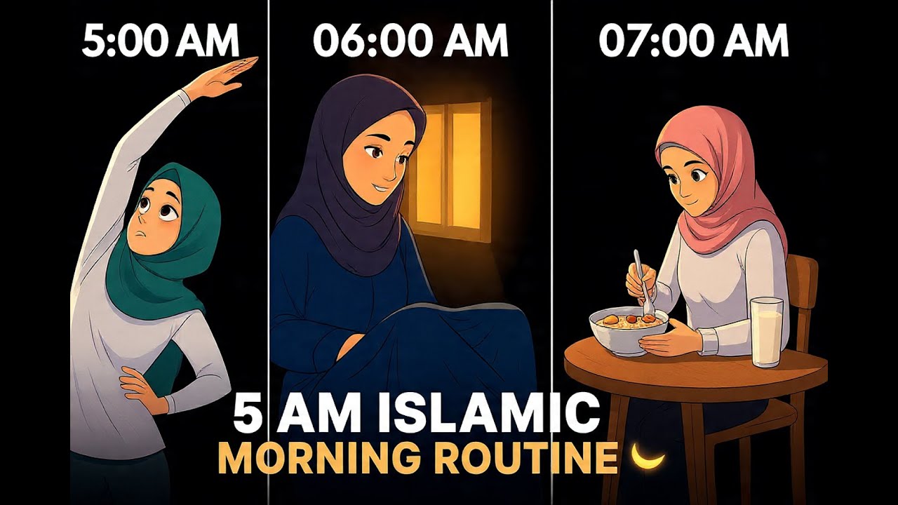 “5 AM Islamic Morning Routine 🌙 | Transform Your Life Spiritually & Mentally ( Sunnah Habits)”