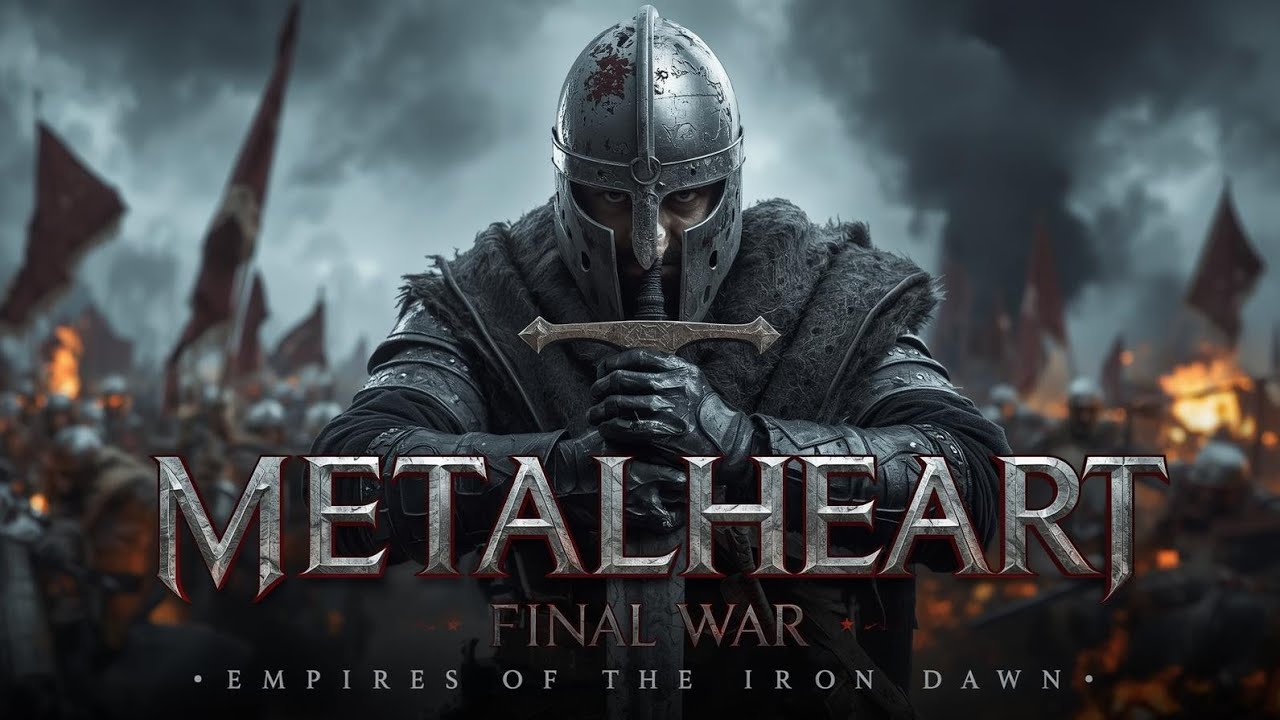 FINAL WAR ⚔️ Empires of the Iron Dawn | Epic Heavy Metal Album (Riffs, Solos & Double Pedal)