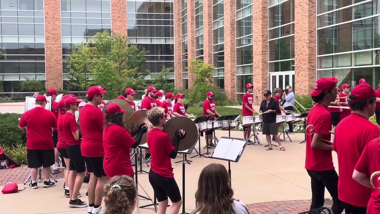 SVSU Drum Line - Post Camp 2023