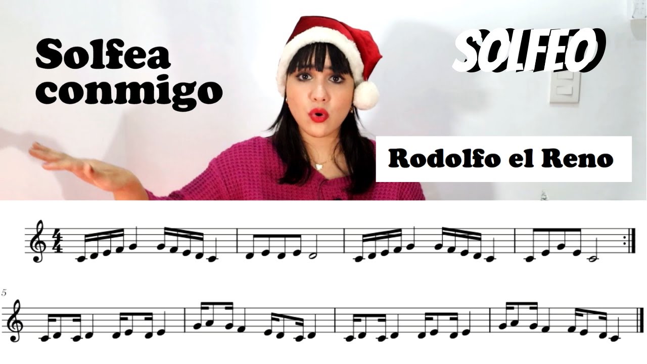 CLASE DE SOLFEO 7 | SEMICORCHEAS Y RODOLFO EL RENO | MARCELA 🎵