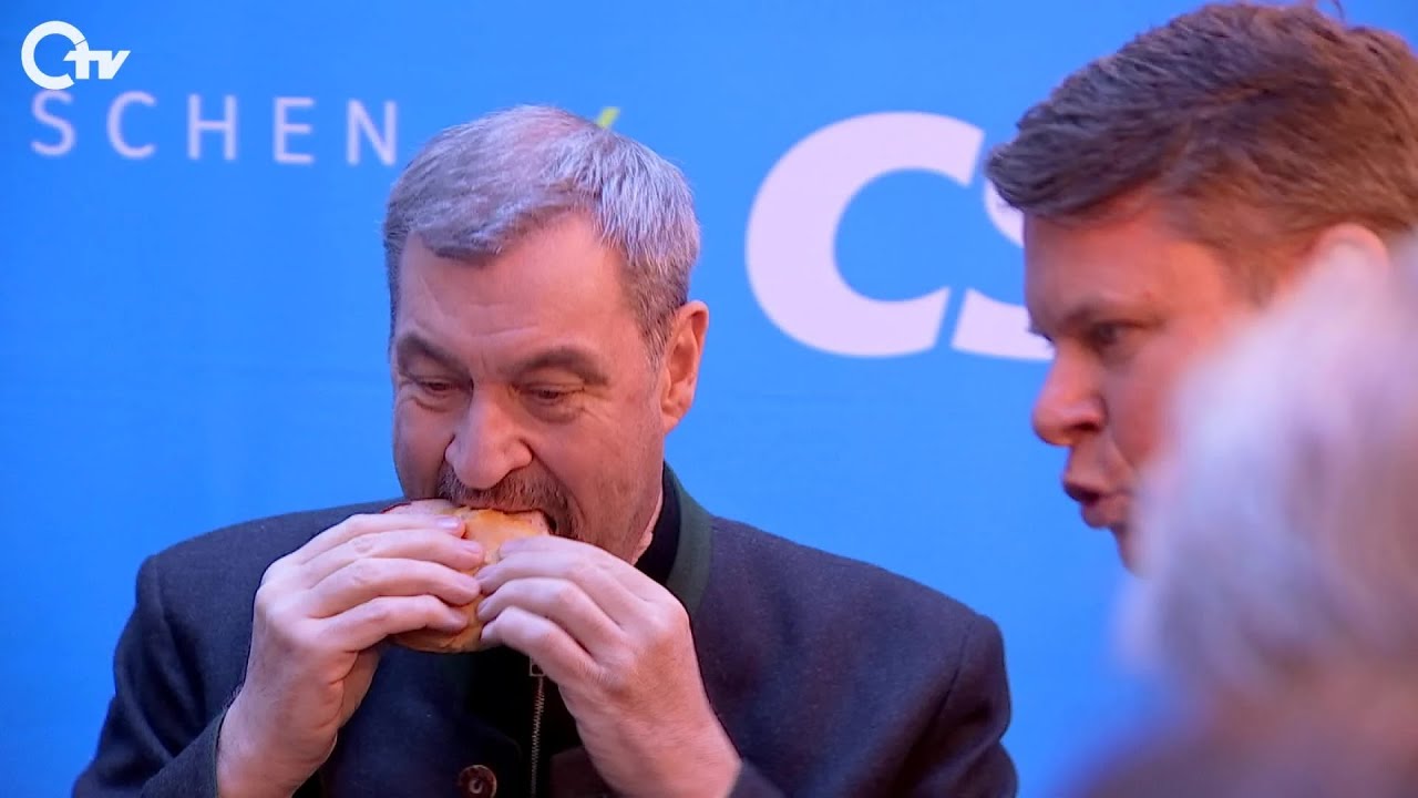 Söder und Gratis-Leberkas-Semmeln sollen CSU-Kommunal-Wahlkampf beflügeln