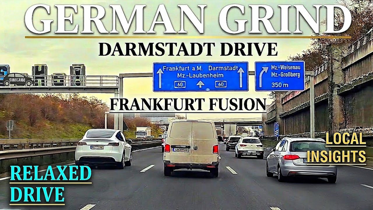 POV: This Is How Driving On A60 With Medium Traffic Flow | Driving On Germany’s Autobahn 