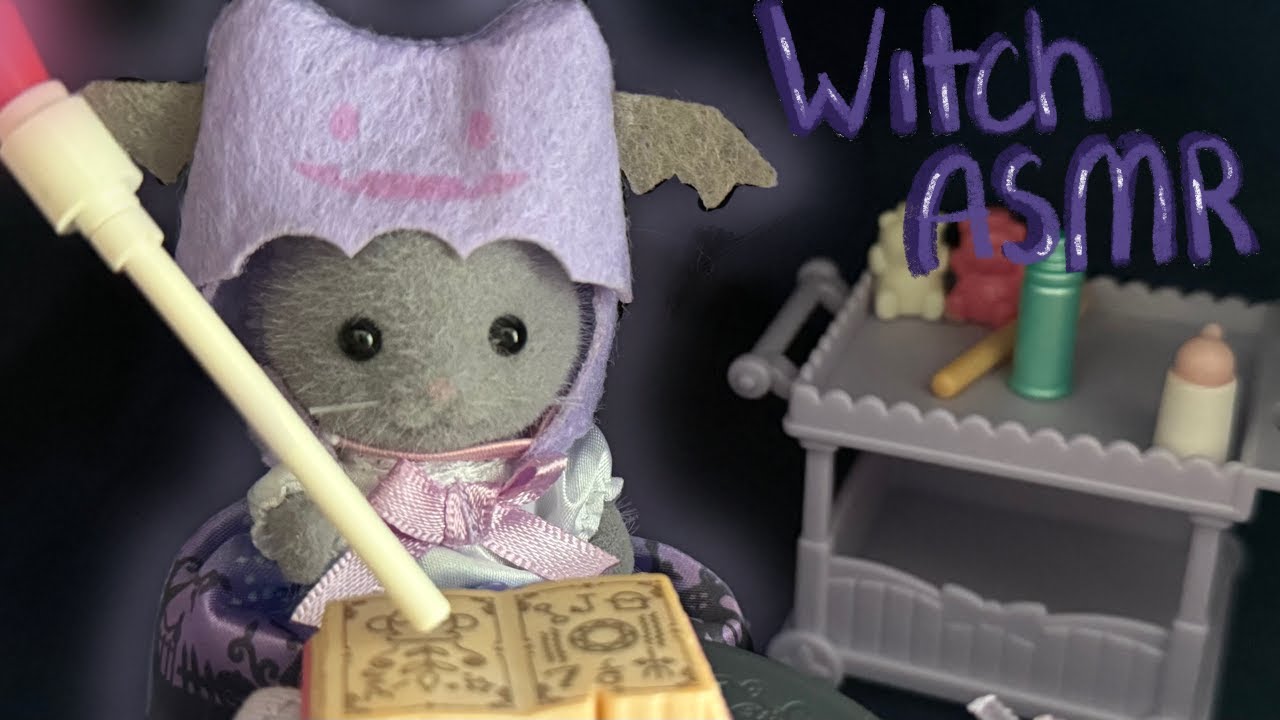 ASMR Sylvanian Family Witch does Experiments on you (personal attention, roleplay, whispering)