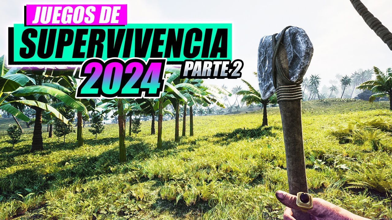 🪂 TOP 15 Mejores JUEGOS de SUPERVIVENCIA 2024 (con UNREAL ENGINE 5) | Parte 2