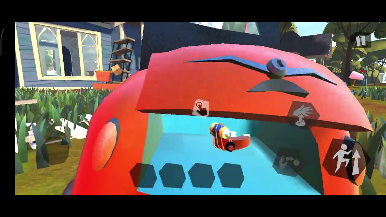 Снимаю про hello neighbor 1