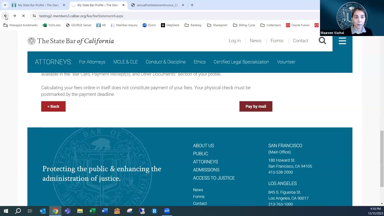 Отчетность CTAPP за 2024 год: обучение по профилю адвокатуры штата