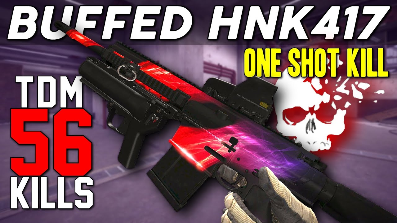 Buffed HNK417 // 56 KILL TDM (Black Squad)