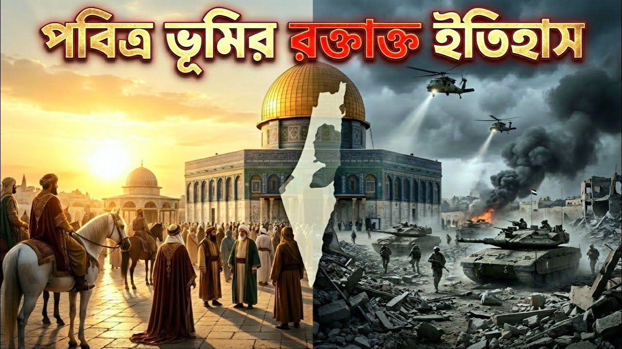 ইসরাইলের ইতিহাস - নবীদের যুগ থেকে বর্তমান পর্যন্ত | ইসরাইল-ফিলিস্তিনের পূর্ণাঙ্গ ইতিহাস