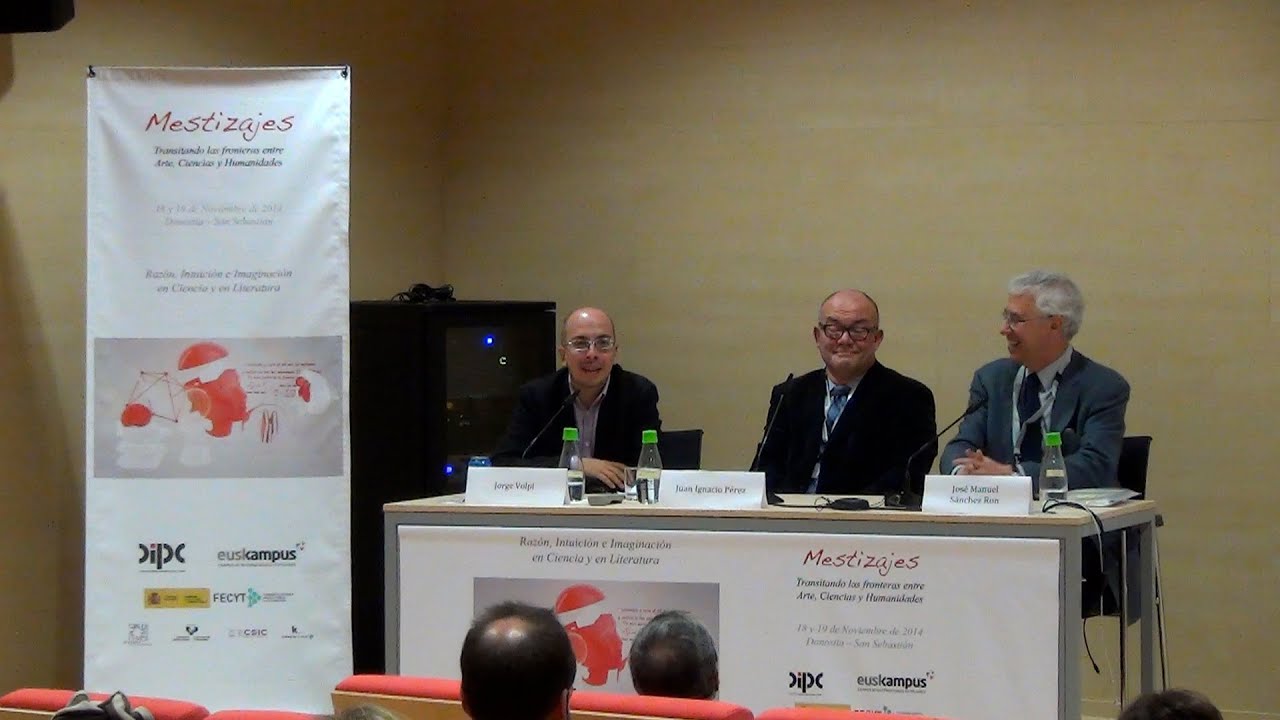 Mestizajes 2014 | Jos&eacute; Manuel S&aacute;nchez Ron & Jorge Volpi | DIPC