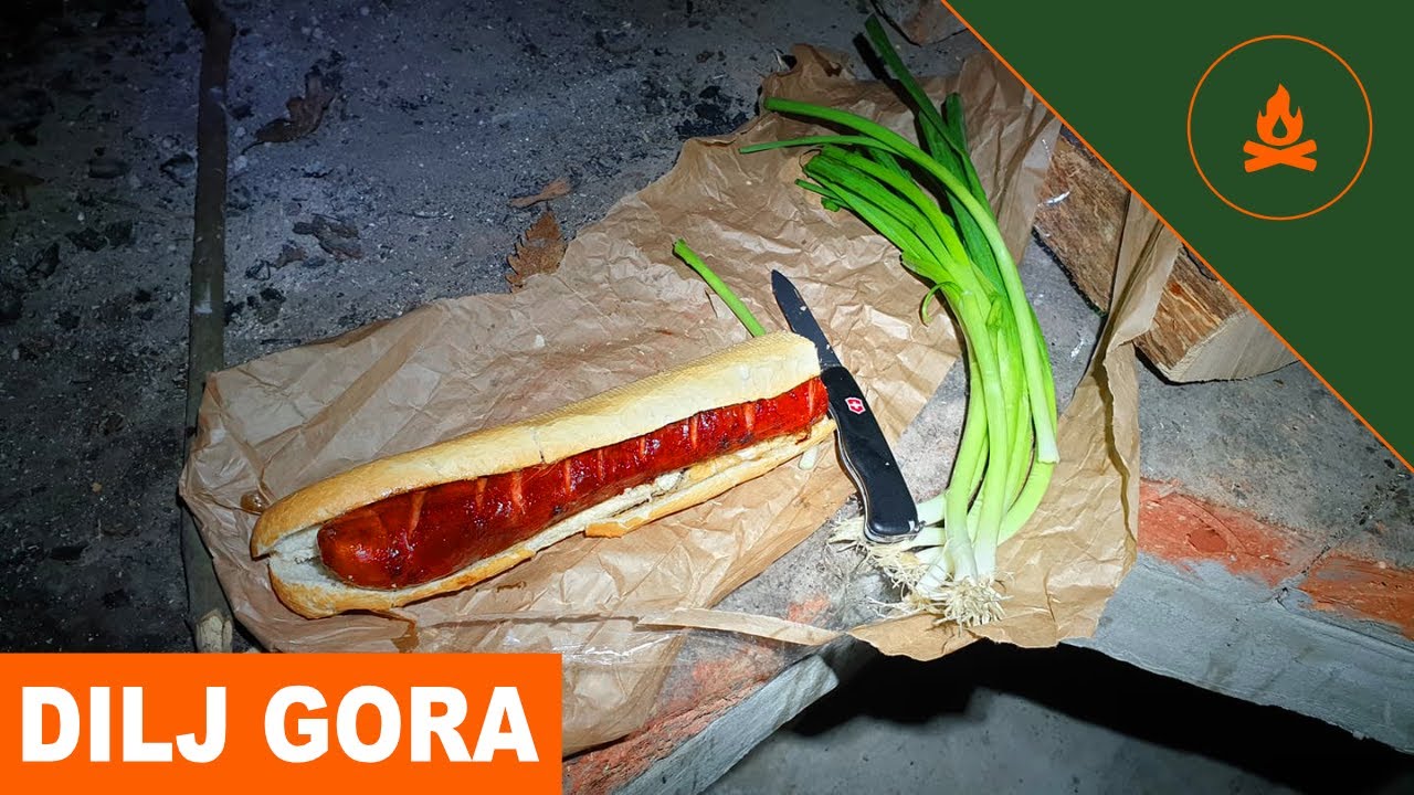 DILJ GORA - Noćni odmor uz vatru, kobasicu i mladi luk