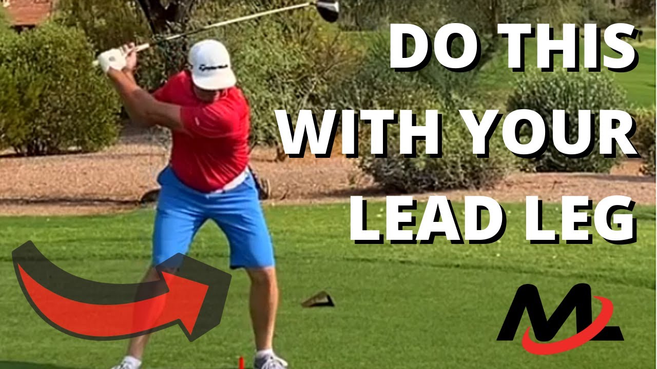 Do This With Your Lead Leg For Better Pelvis Movement | Milo Lines Golf