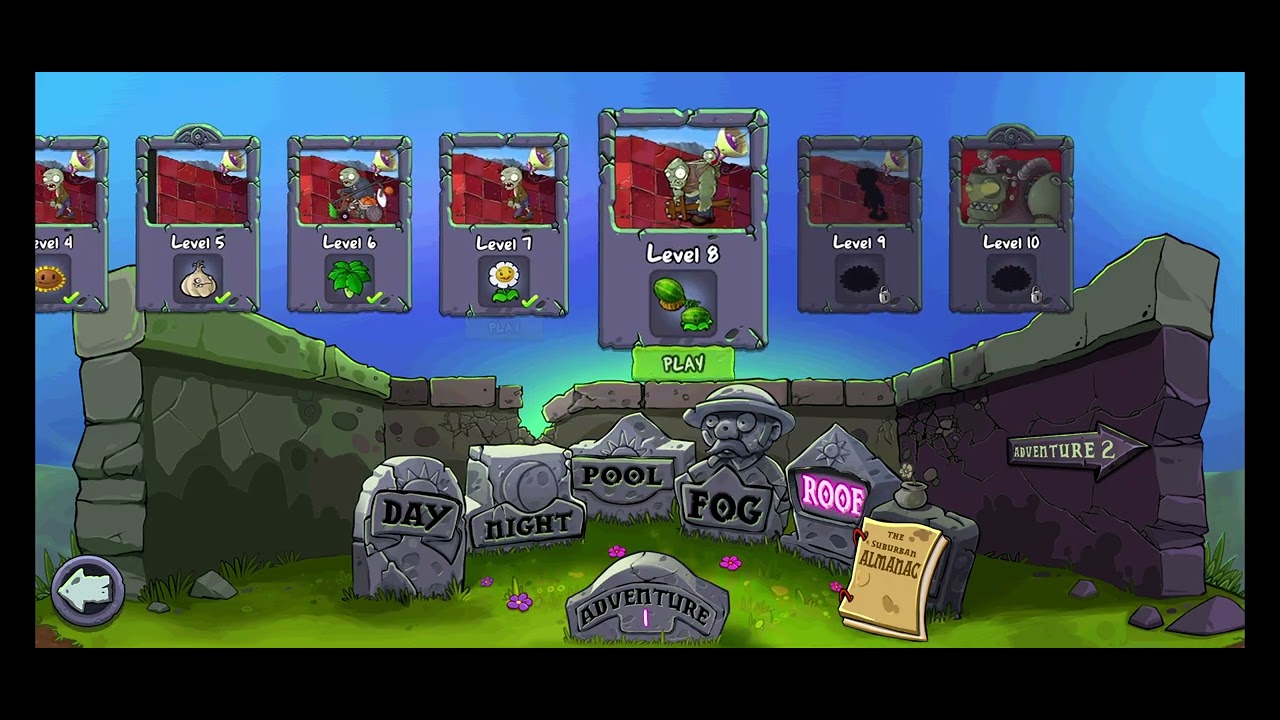 Plants vs zombies 1