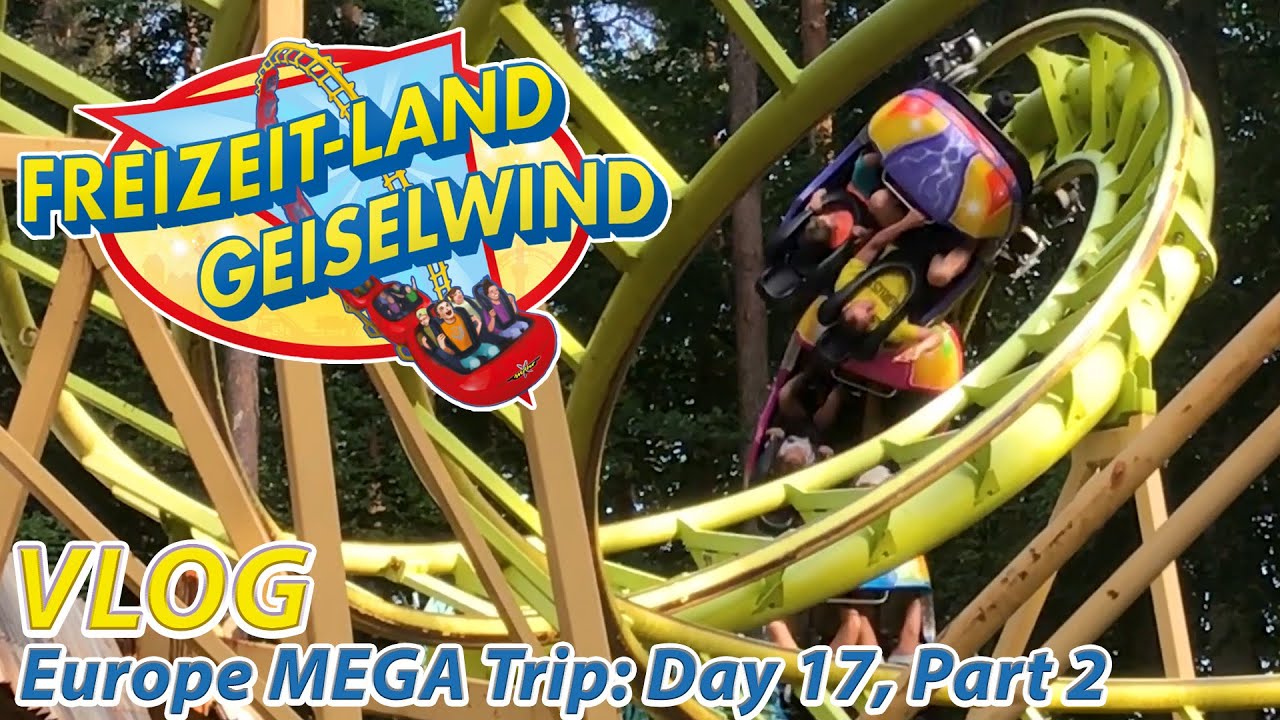 Germany&rsquo;s Most American Park (Freizeit-Land Geiselwind) | VLOG | Europe MEGA Trip: Day 17, Part 2