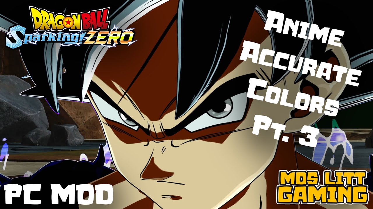 Sparking Zero PC MOD: Anime Accurate Colors PART 3 (using DBColorZ Mod by UltlMa647)