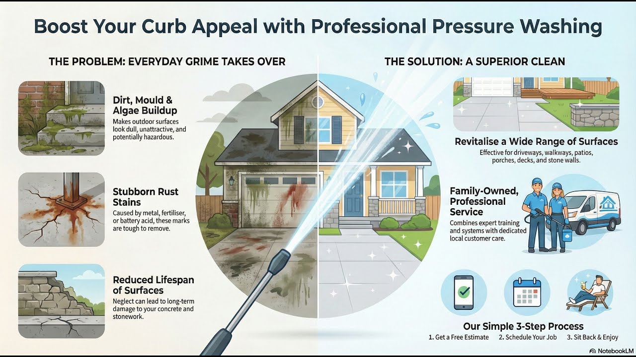 Get Amazing Curb Appeal With Pressure Washing Services in St. Joseph MO | SPWC