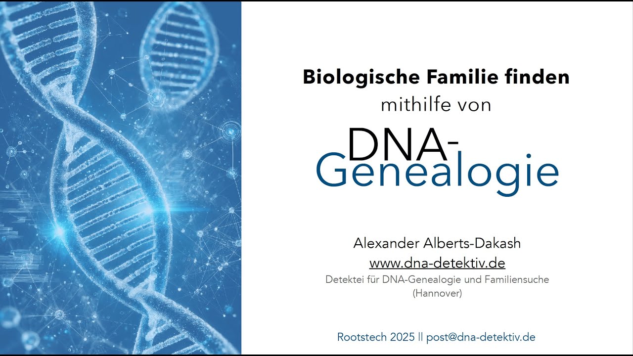 Biologische Familie finden mithilfe von DNA-Genealogie