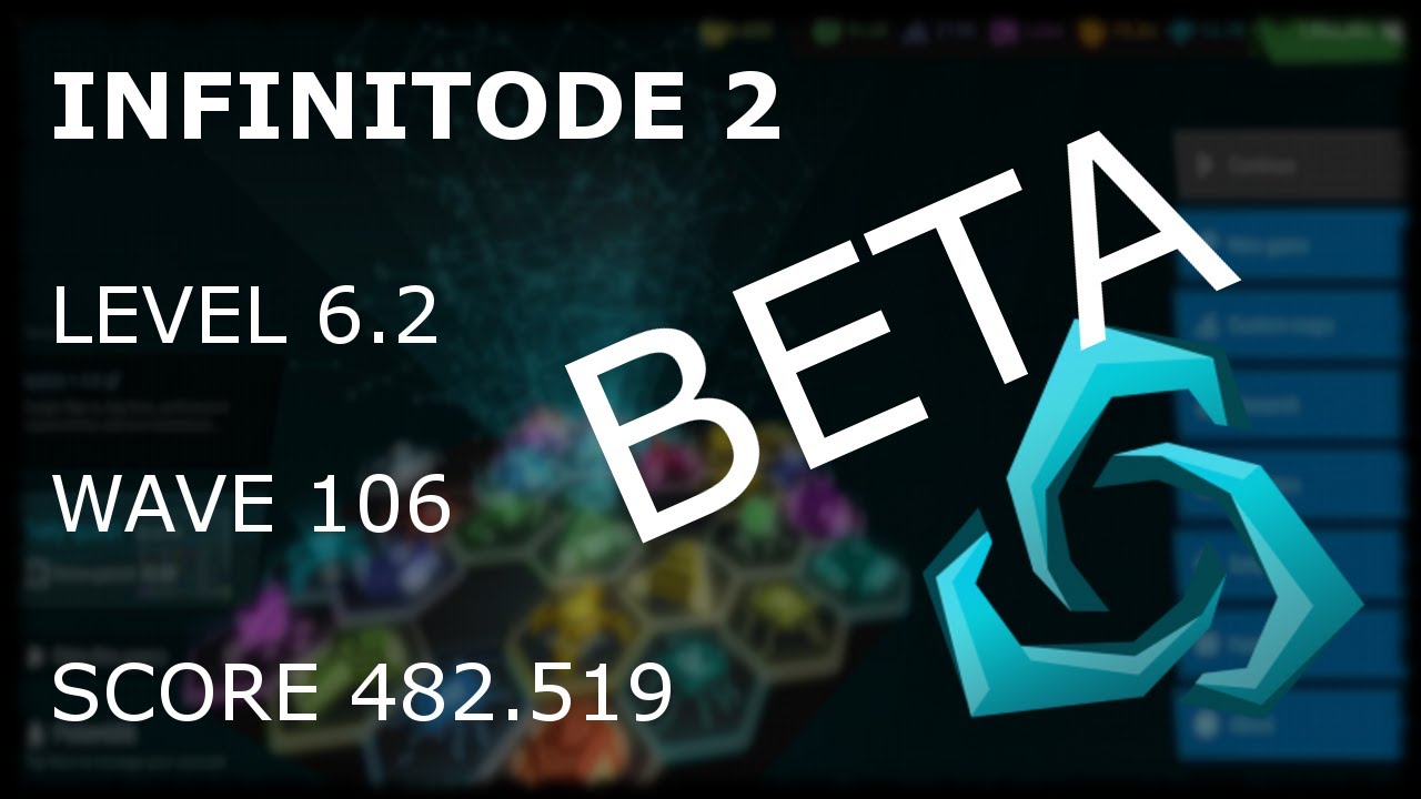 Infinitode 2 - Level 6.2 Wave 106 [482.519 Score]