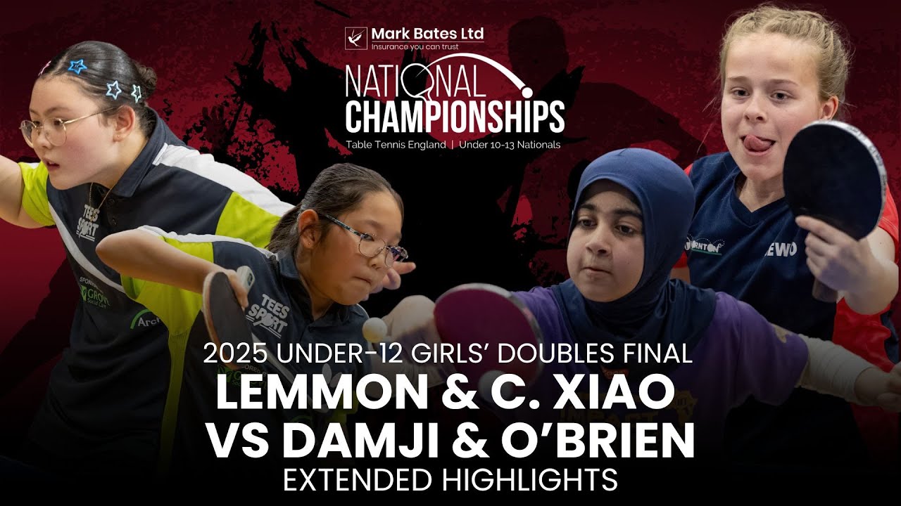 2025 Under-12 Girls' Doubles Final Highlights - Lemmon/C. Xiao vs Damji/O'Brien