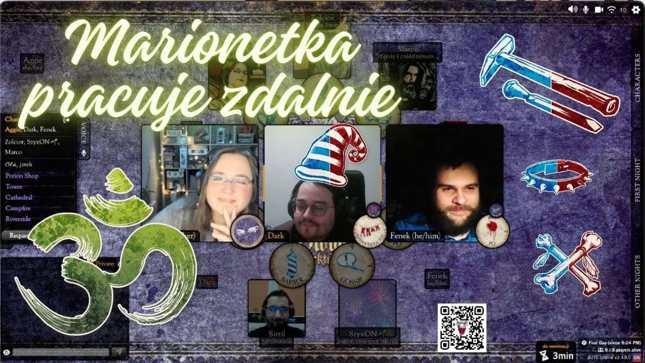 BotC: Zła praczka i demon-czeladnik