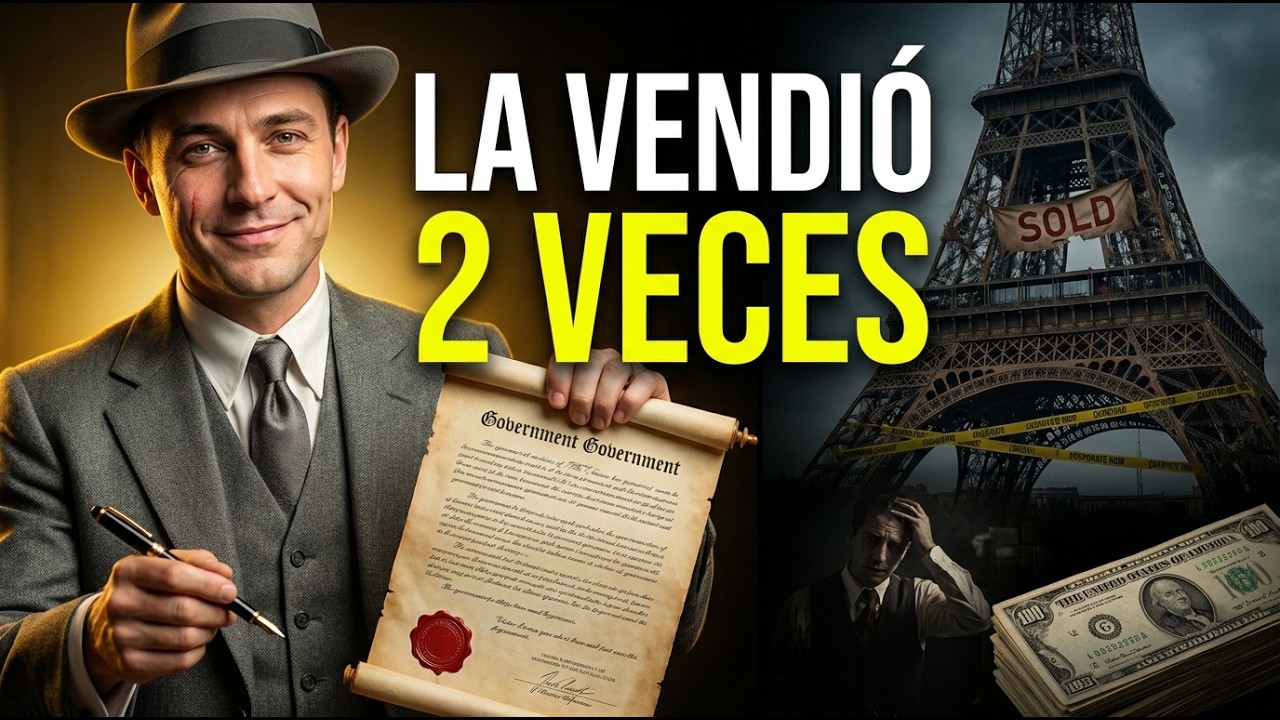 Victor Lustig Vendió la Torre Eiffel DOS VECES