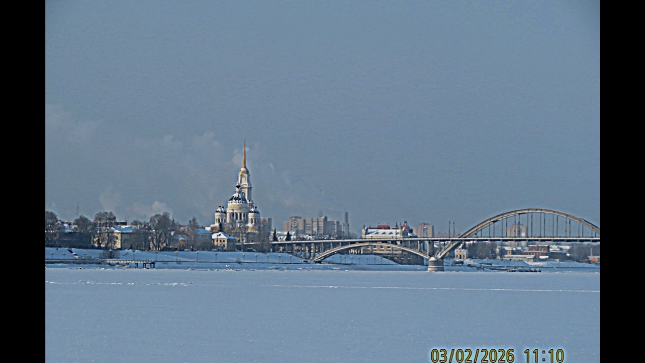 Прогулка на Волгу  Мороз  22  3 января 2026 год   г Рыбинск