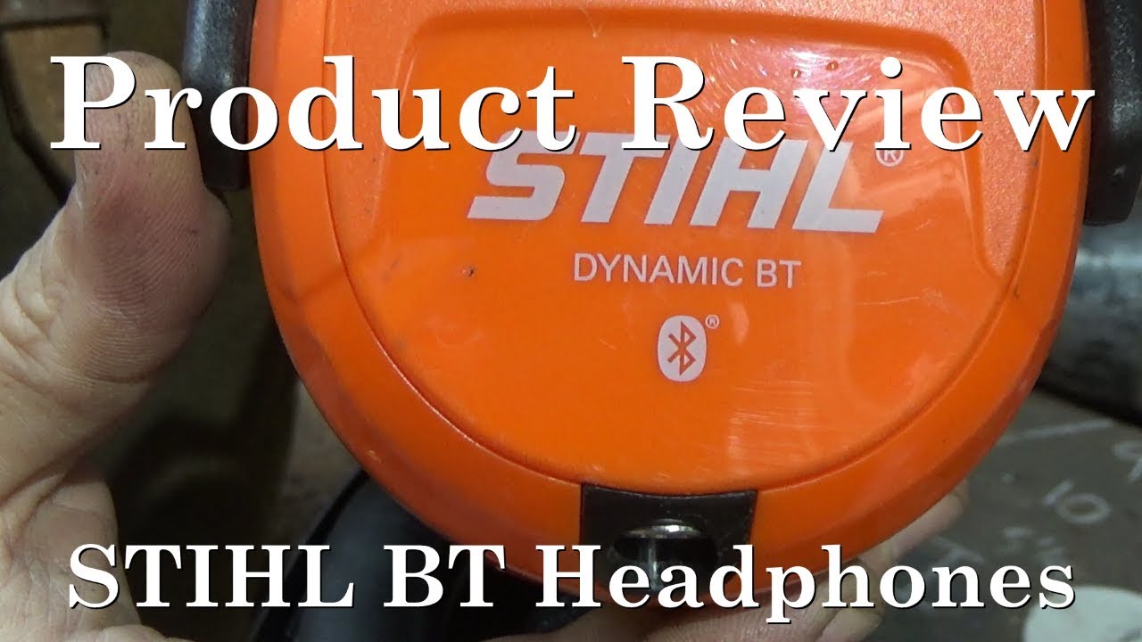 STIHL Bluetooth Headphones Product Review.