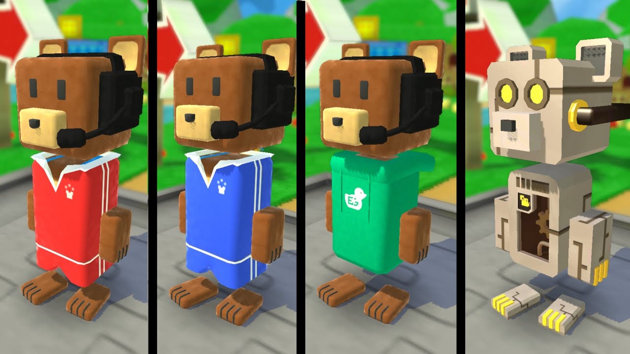 All Upcoming New Oufits in Multiplayer Update! Super Bear Adventure Gameplay Walkthrough 