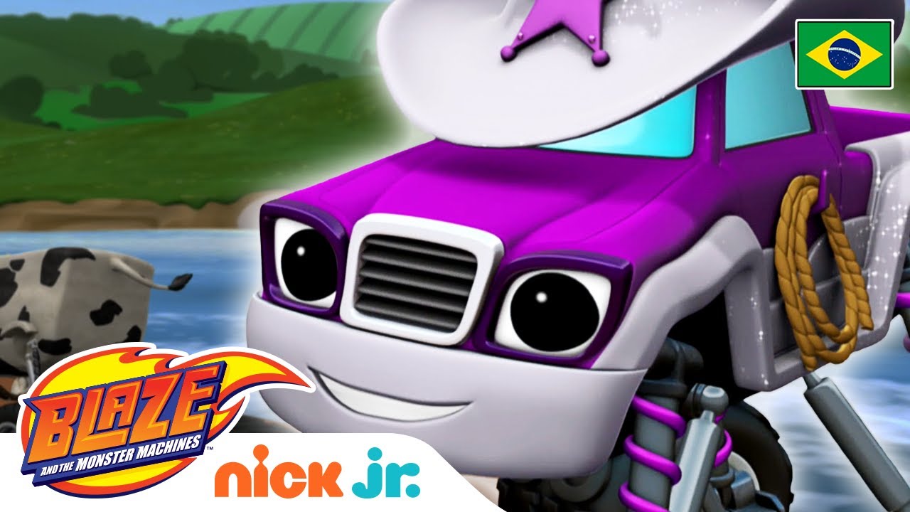 Condução do gado 🐮 | Blaze and the Monster Machines