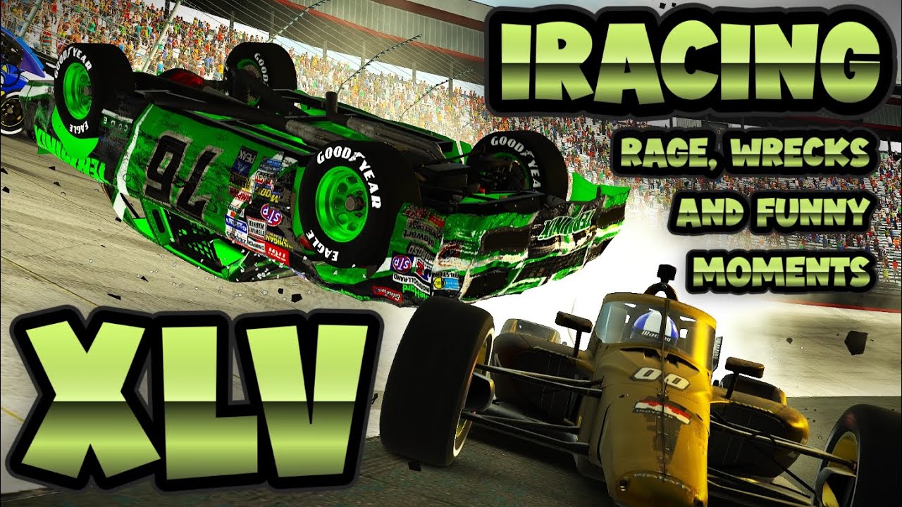 iRacing Rage, Wrecks, and Funny Moments 45: Robinski