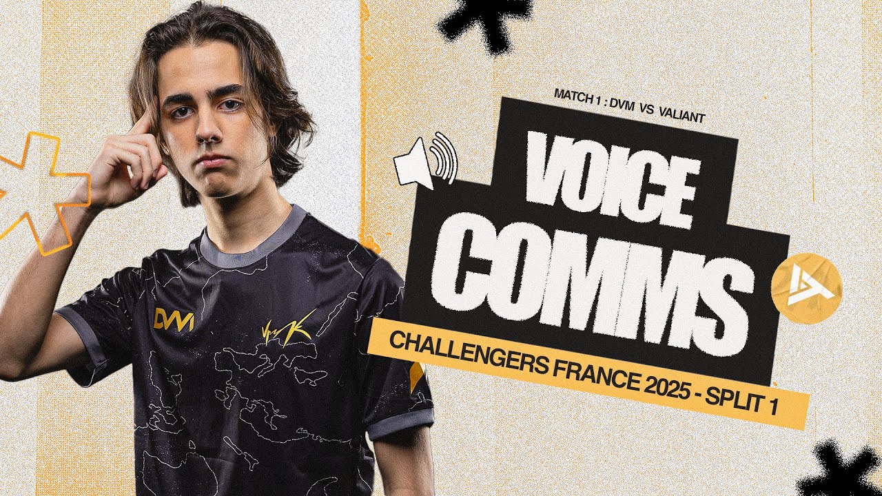 DVM | VoiceComms vs VALIANT | Valorant Challengers 2025 France: Revolution