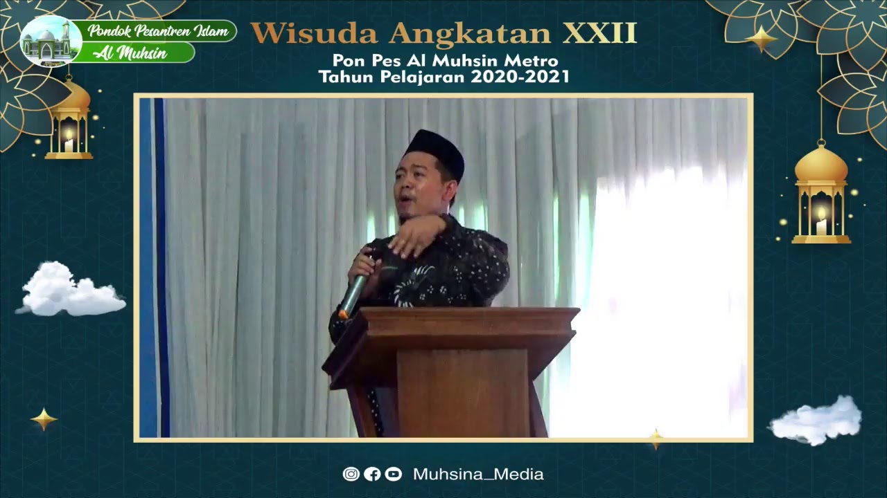 Wisuda Santri Putra Angkatan XXII Pondok Pesantren Islam Al Muhsin