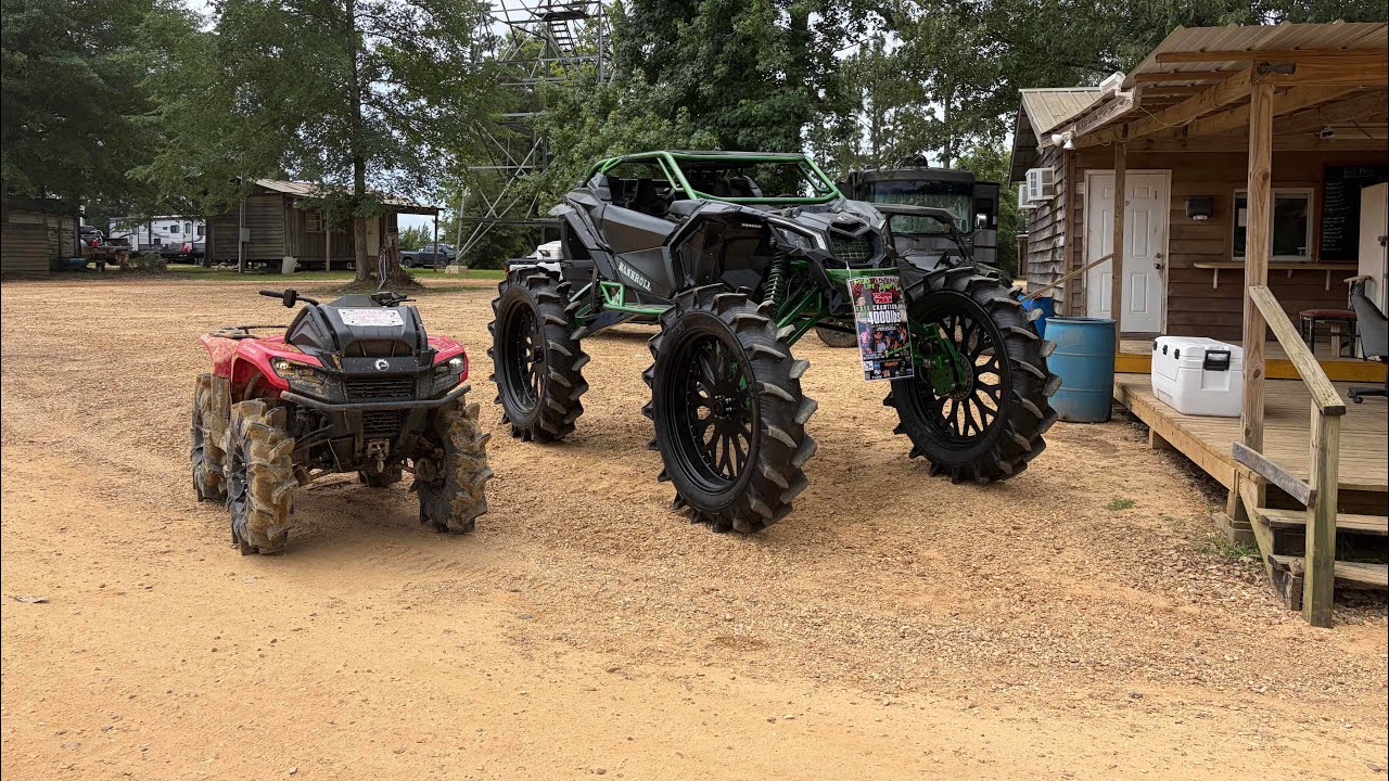 Trails & Tails mud ride at Tower Trax!!