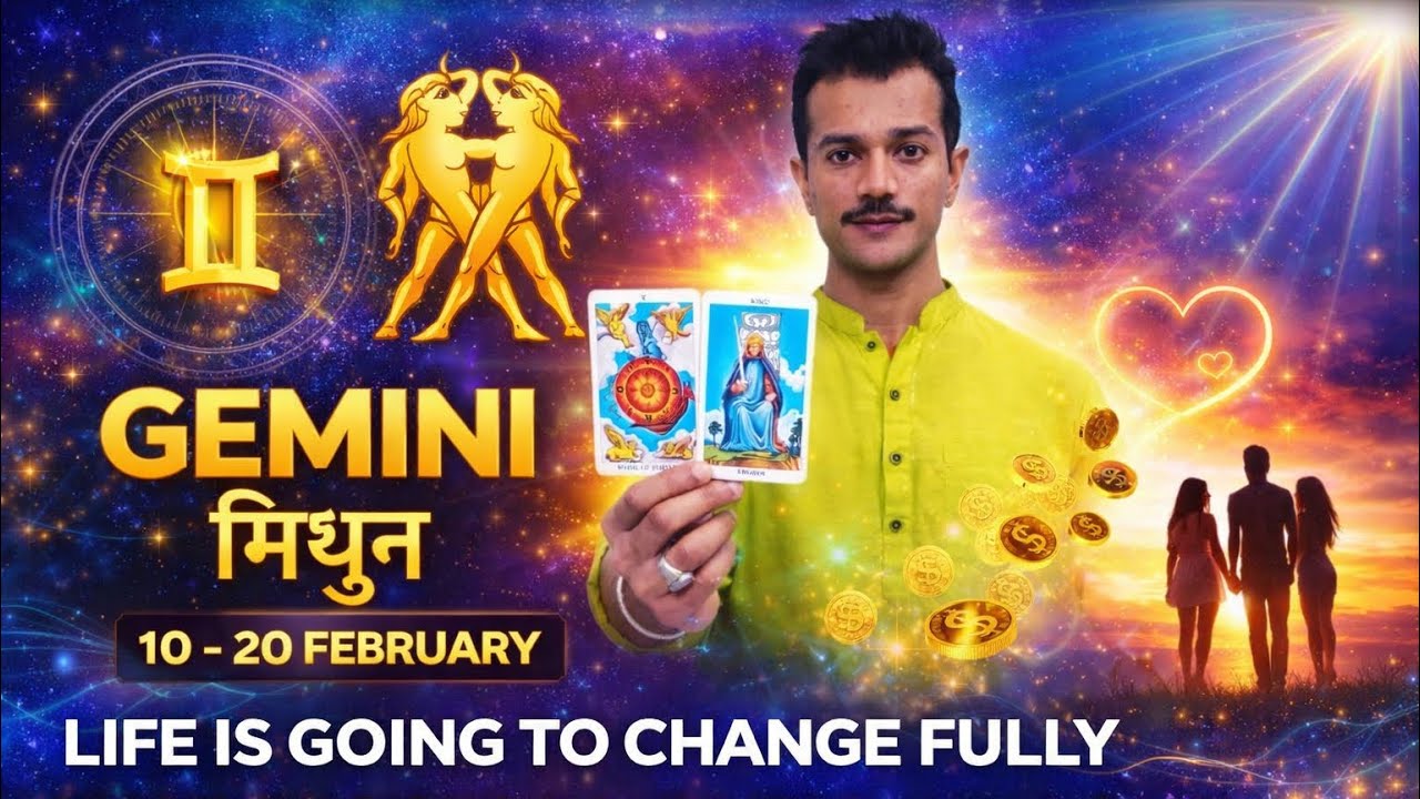 Gemini ♊️ मिथुन राशि | February tarot |☀️😃new spark of life| आपके लिए नया opportunity और success 