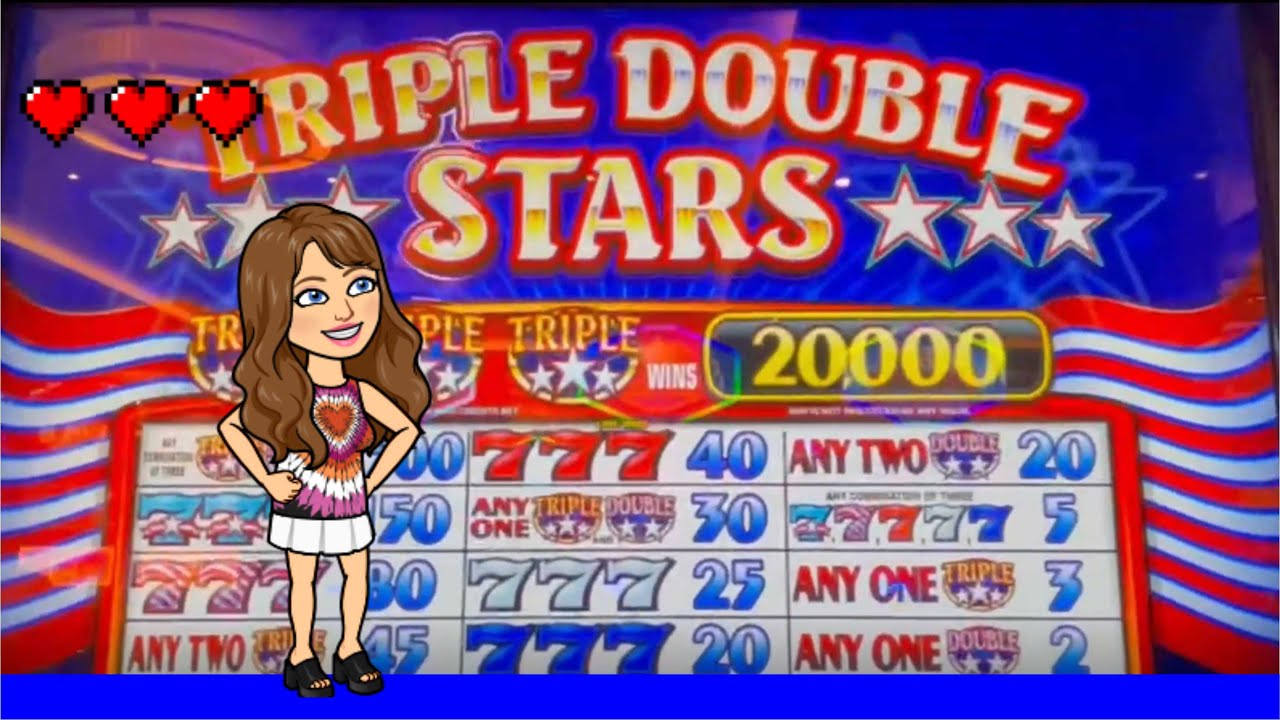 🔴Near Jaw Dropper on $20 Double Diamond and 5 Line Triple Double Stars Slot Machines - Live Play!