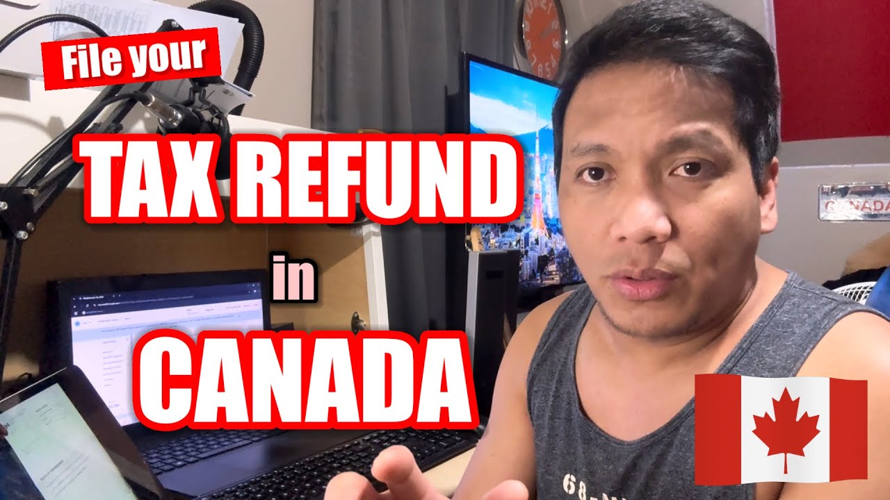 TAX FILING IN CANADA  #buhaycanada #canadalife #filipino #fypviral #fyp #tax